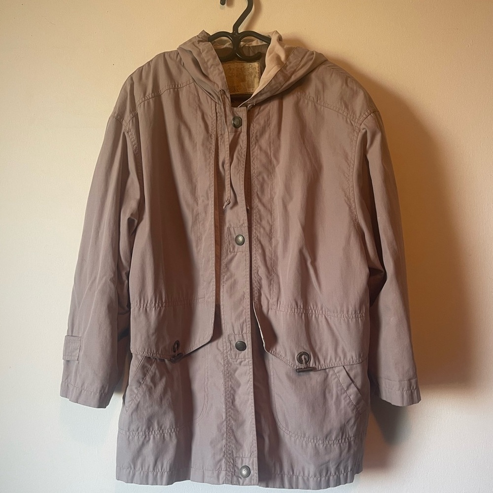 Vintage Mid-Length Trench Coat